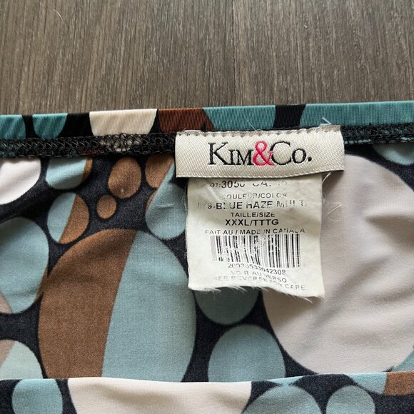 Kim & Co. Circular Multi-Colour Pattern Midi Skirt - Picture 8 of 12
